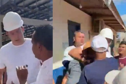 Prefeito de Macapá agride jornalistas após ser questionado sobre demora de uma obra; video