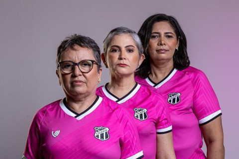 Ceará lança camisa em alusão ao Outubro Rosa; veja imagens