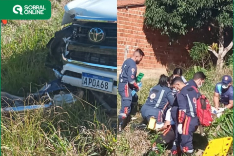 Acidente no sitio lagoa em São Benedito