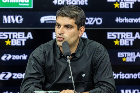 Lucas Drubscky confirma sondagens por jogadores, mas afirma: 'O Ceará não vai abrir mão'