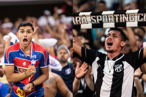 Ceará e Fortaleza iniciam venda de ingressos e check-ins para Clássico-rei de domingo (13)